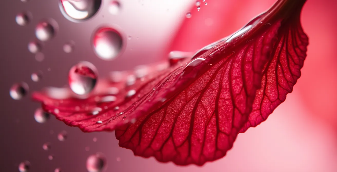 Processus d'infusion à froid de l'hibiscus préservant les composés actifs pour la protection vasculaire