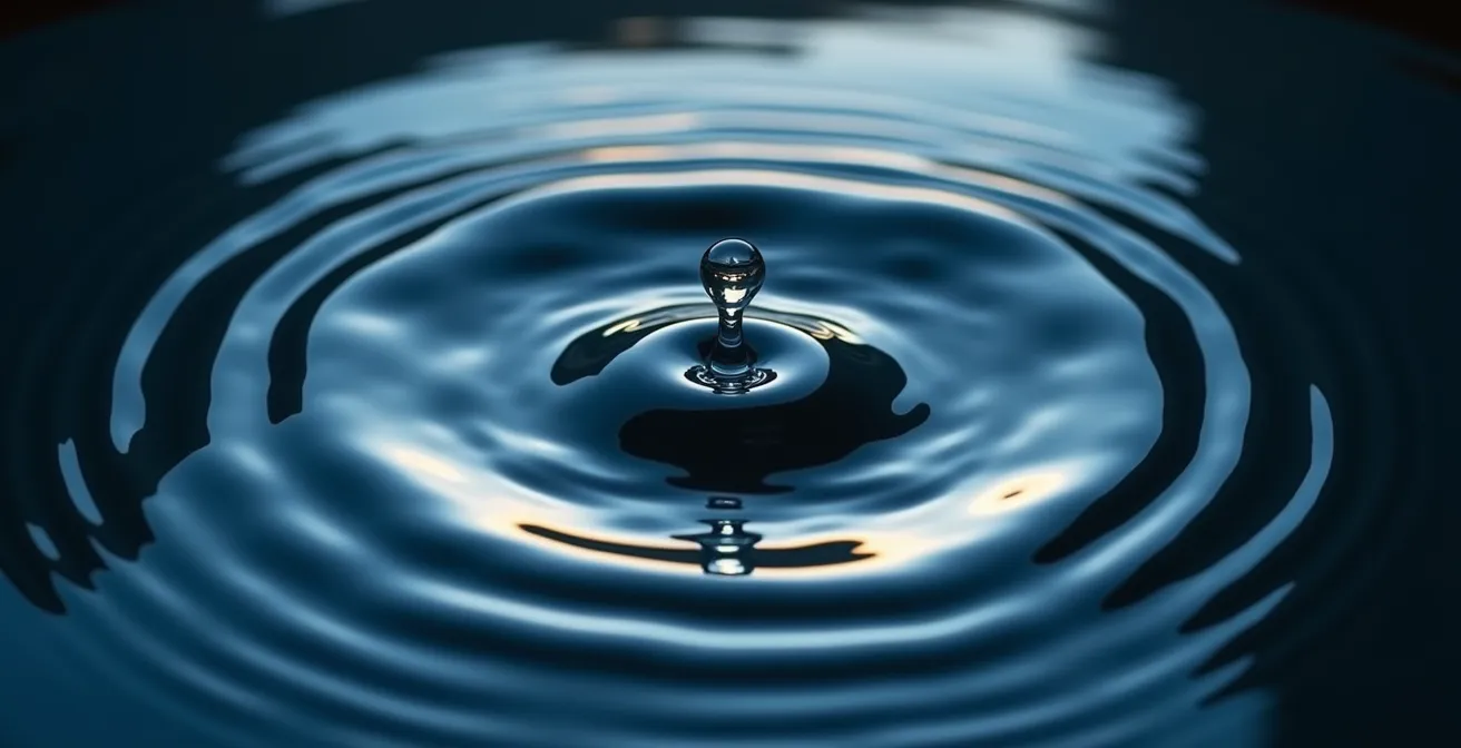 Visualisation abstraite des ondes sonores influençant l'état de relaxation